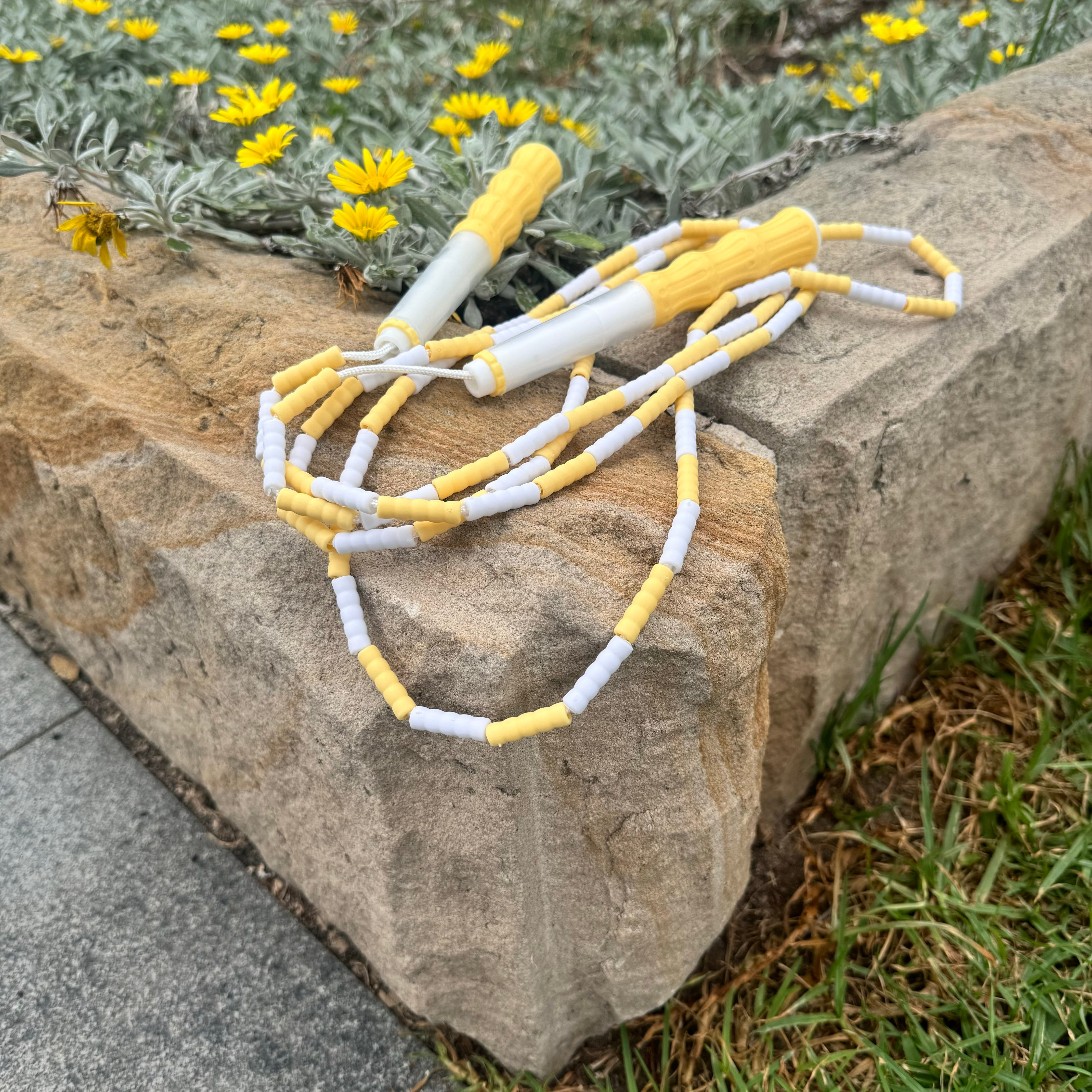 Lemon - Soft Bead Skipping Rope – Glitter Sports
